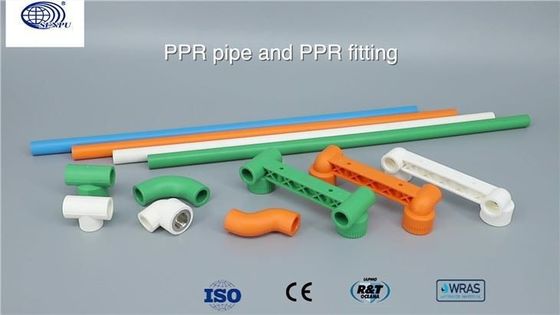 ท่อและอุปกรณ์ PPR ขนาด 4 ม. 6 ม. แบบกำหนดเอง OEM PN12.5-25MPa