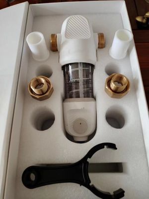 เครื่องกรองน้ำในครัว Prefilter Faucet ในครัวเรือน Backwash Sediment Filter
