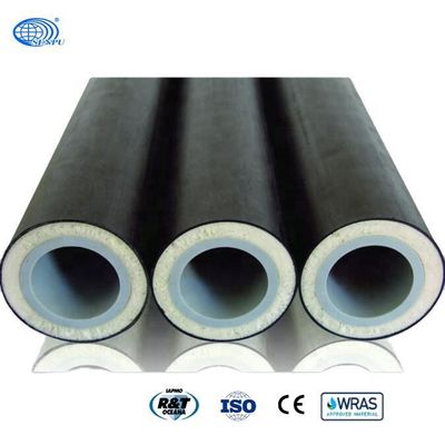 ท่อโฟมฉนวนกันน้ำกลางแจ้งท่อ HDPE สีดำ ODM